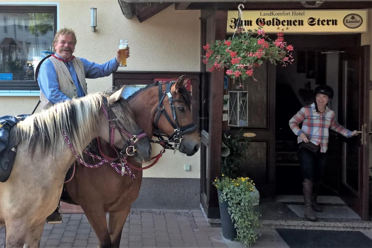 Hotel-Restaurant Zum Goldenen Stern Großalmerode Zewnętrze zdjęcie